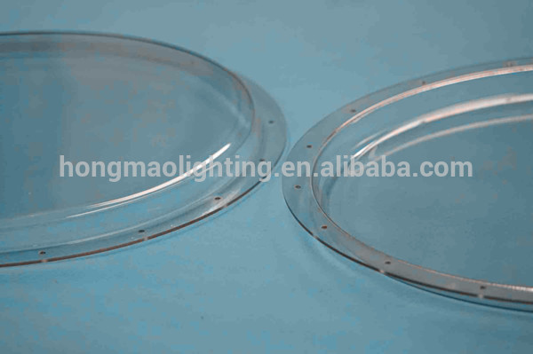 350 mm clear plastic dome cover transparent high bay cover