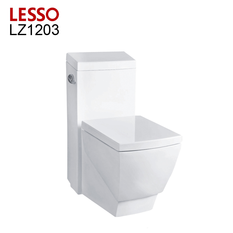 LESSO LZ1203 High Quality Five Star Hotel floor wall hang quality craft toilet