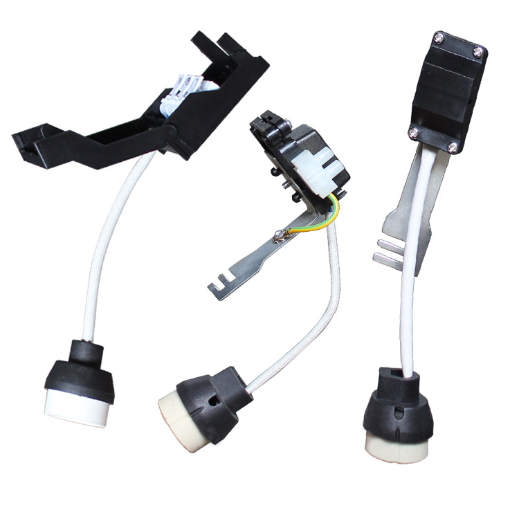 CE VDE approved GU10 lamp holder with junction box and bracket