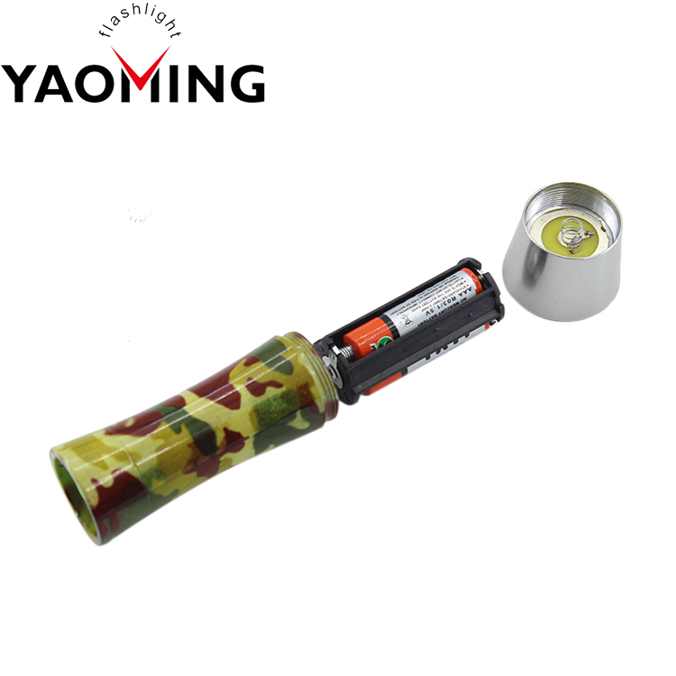 Army Green Mini Led Torch Full Aluminum 1W COB Flashlight