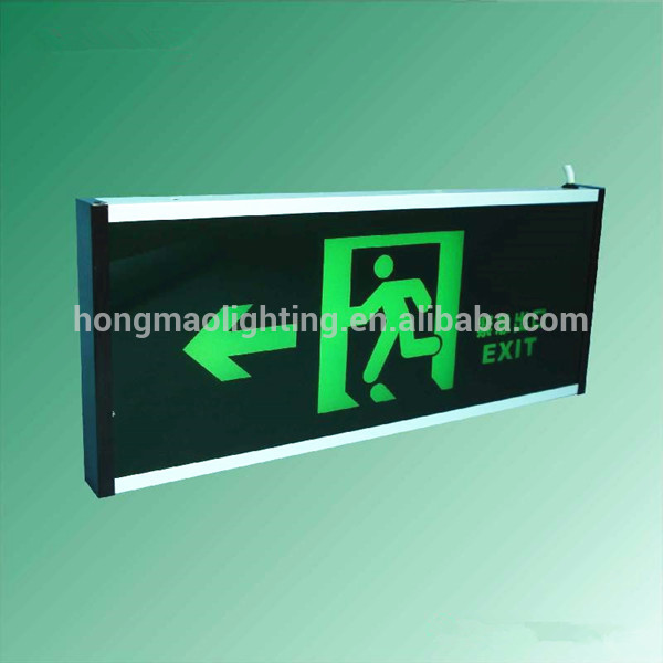 LED emergency lights LED Exit Sign Aluminum material emergency light