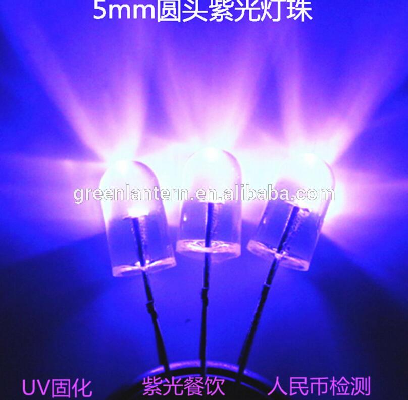 5mm 360nm round UV led