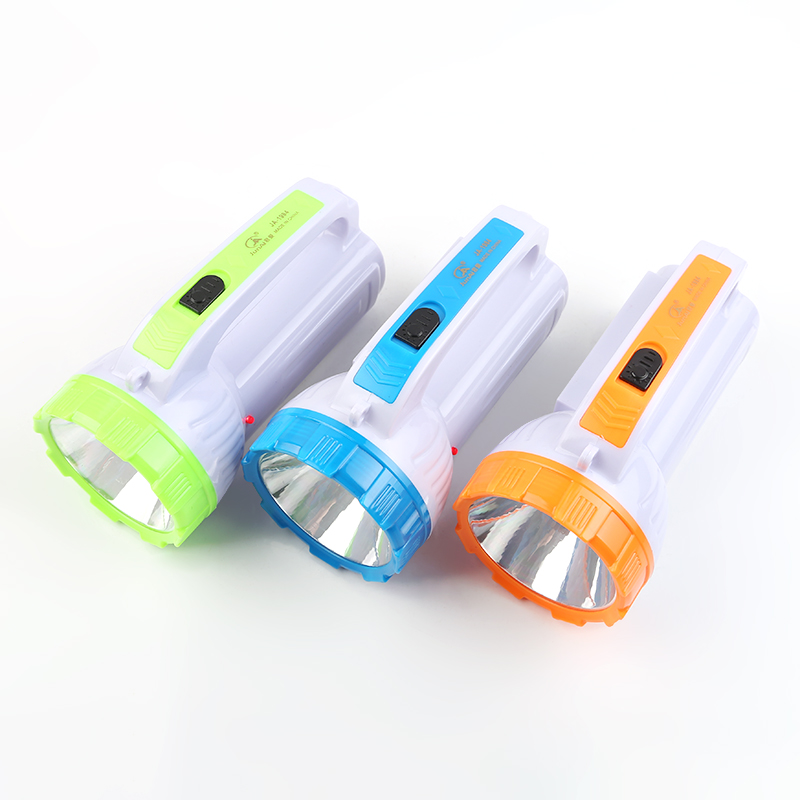 Hot sale 1w LED light cheap rechargeable led flashlights with 3W COB side led light ja-1984