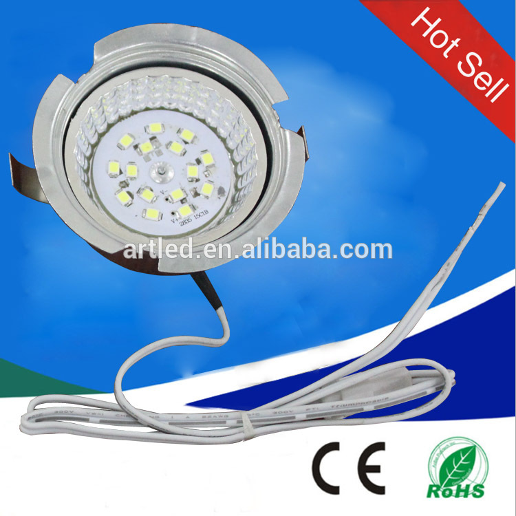 Recessed main voltage 2w led cabinet lights