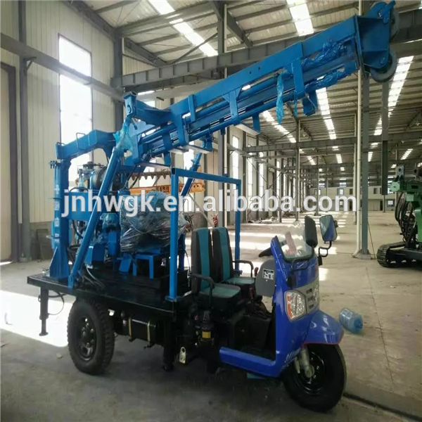 New Design Tractor Mounted Rotary Hydraulic Deep Water Well Drilling Rig With Durable Quality