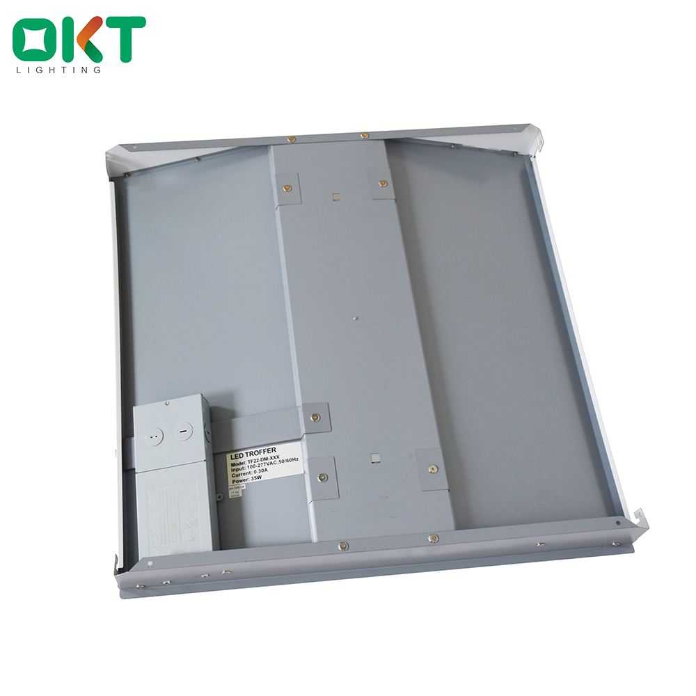 Economic Interior Lighting, Easy tool-less removal and installation DLC 2x2 troffer led light