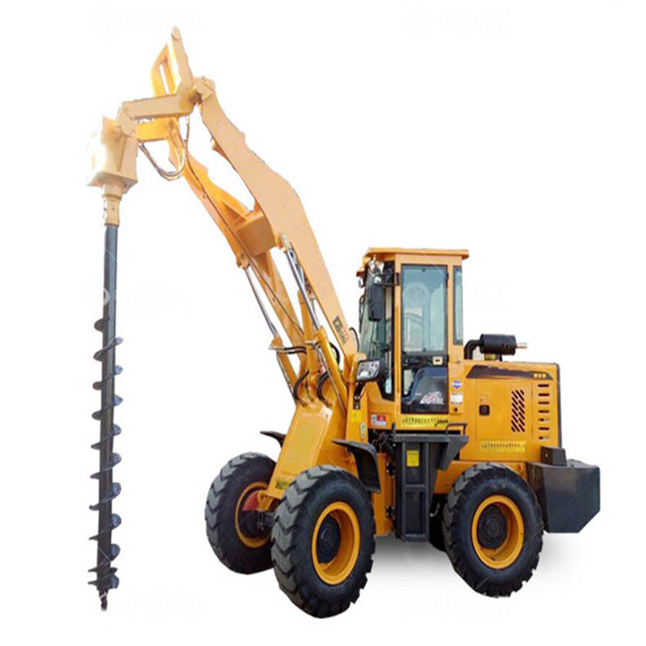 Cheap !! Excavator Attached Hydraulic Screw Earth Auger /Post hole digger for 0.8ton mini excavator