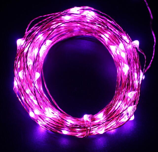 33FT 10M 100LEDs DC12V Dimmable LED String Copper Wire String Starry led fairy lights