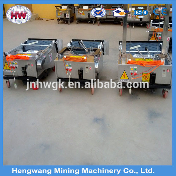 Wall plastering machine price / rendering machine for sale