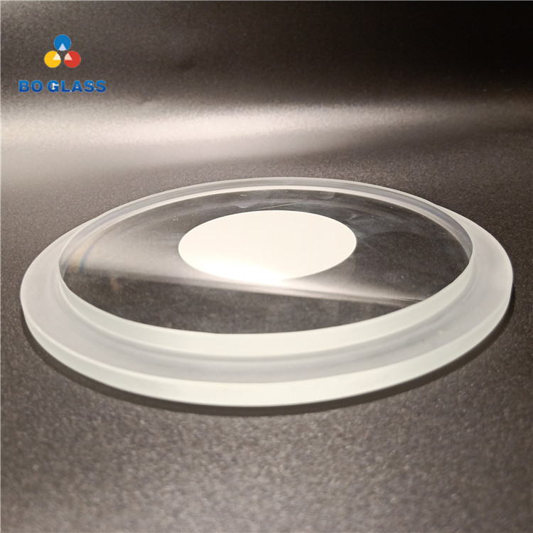 High Quality Customized Grinding Edge Clear Level Lighted Step Glass
