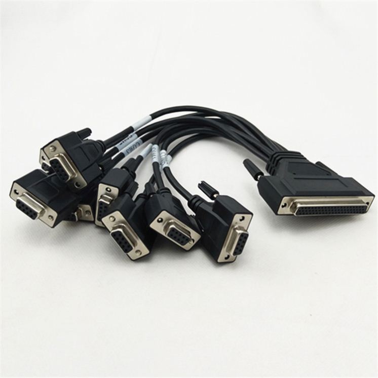 Wholesale 1 to 8 Splitter DB 62pin to DB 9pin Cable