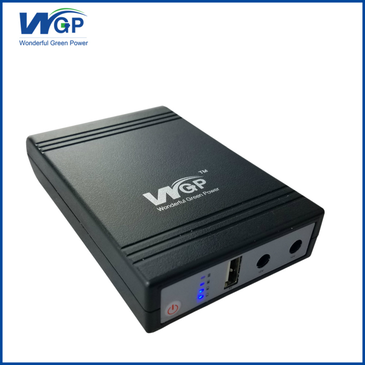 Portable online ups power supply dc output 5V 9V 9V three in one mini ups