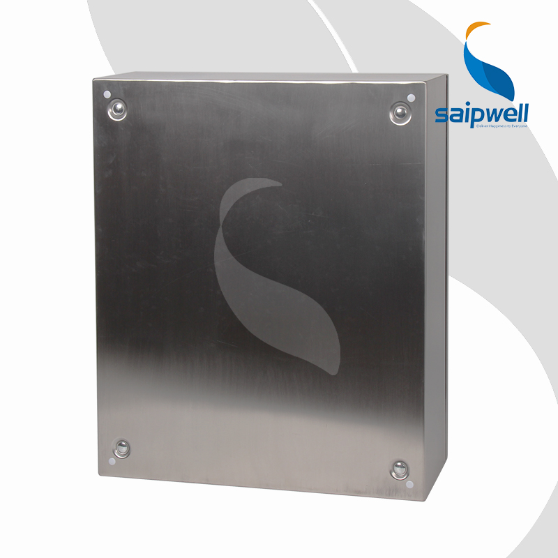 SAIPWELL J 500*400*200mm Stainless Steel 304 Meter Din Rail Panel Board Enclosure