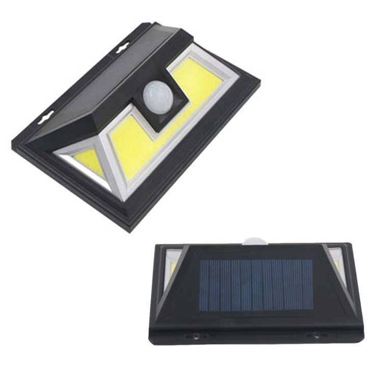 Solar Powered Street Light Motion Sensor Wall Lamp Garden Outdoor