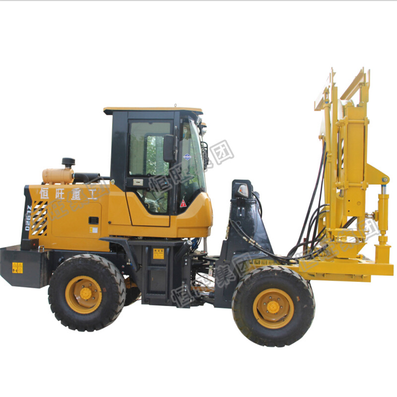 imported gydraulic hammer highway safe guardrail pile driver