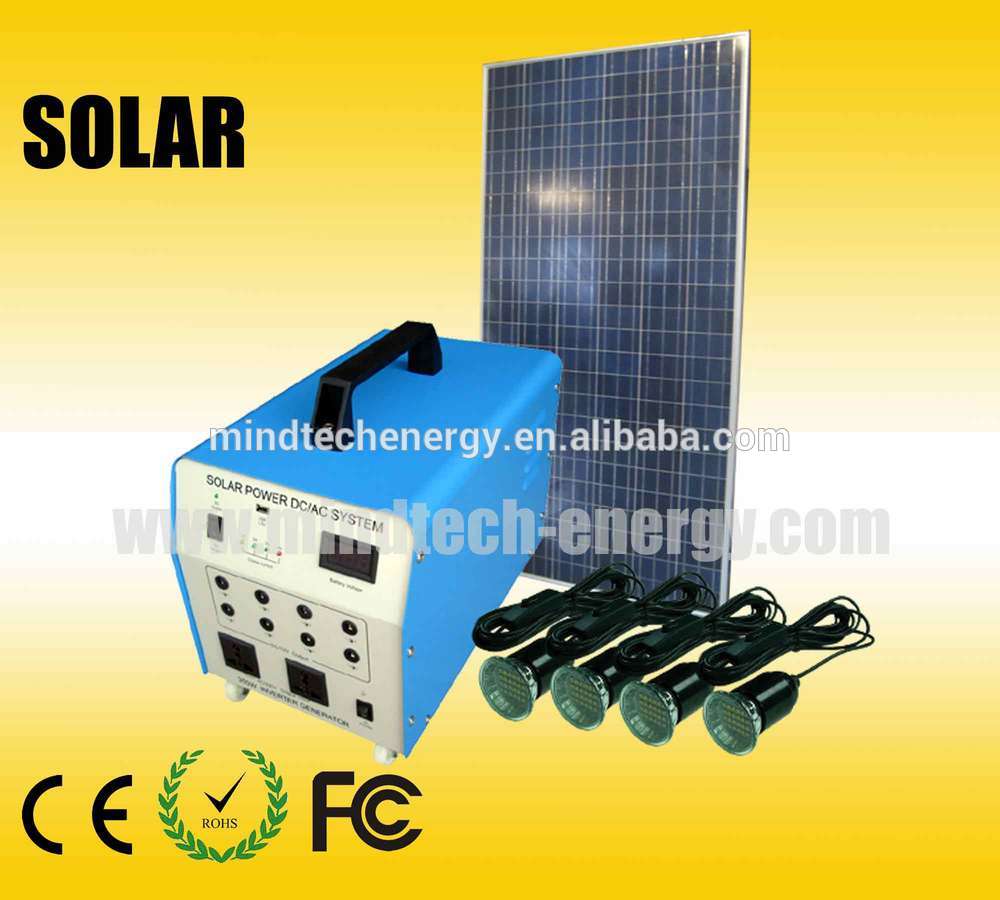 250w 220v emergency solar generator