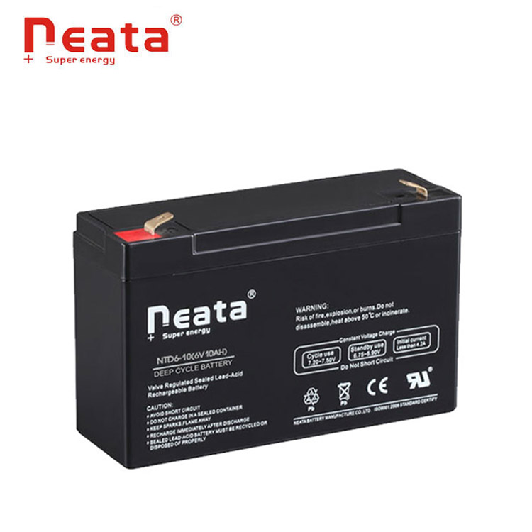 6v 10ah 20hr lead acid  battery for door access system