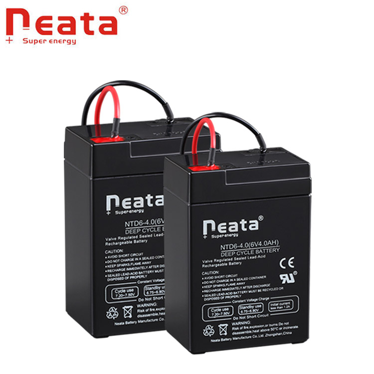 6v4ah sealed lead acid battery for electronic scale