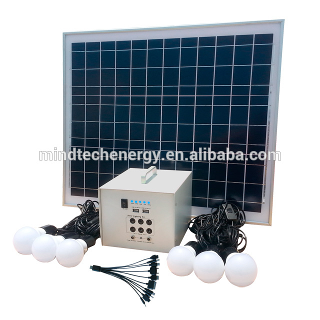 Best quality 100 w portable solar lighting system