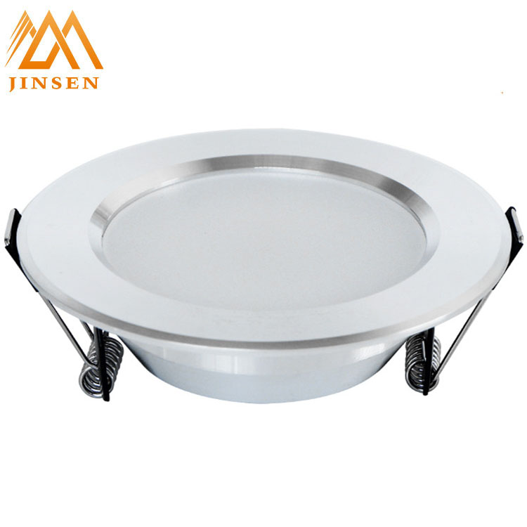 Promotion silver+white 3w House led mini downlight