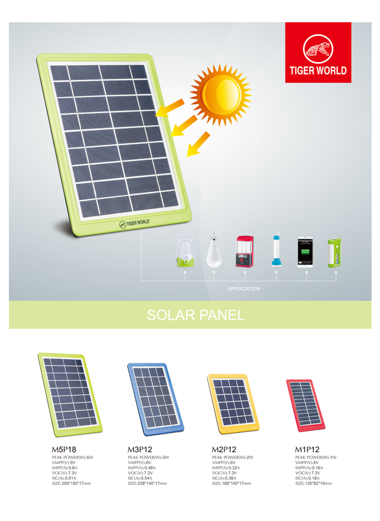 high quality 12 cells small size sunpal poly charger 6v 1w solar panel