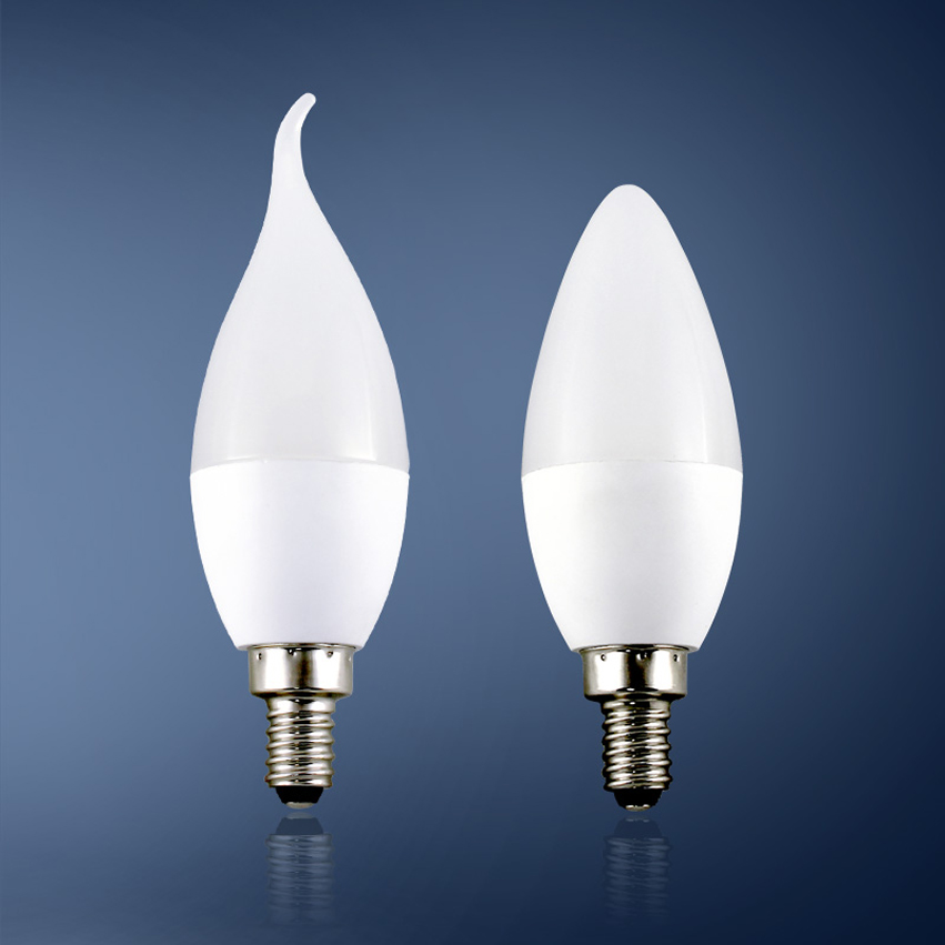 3/5 watt led candle lamp E12 E14 LED Filament Candle Light