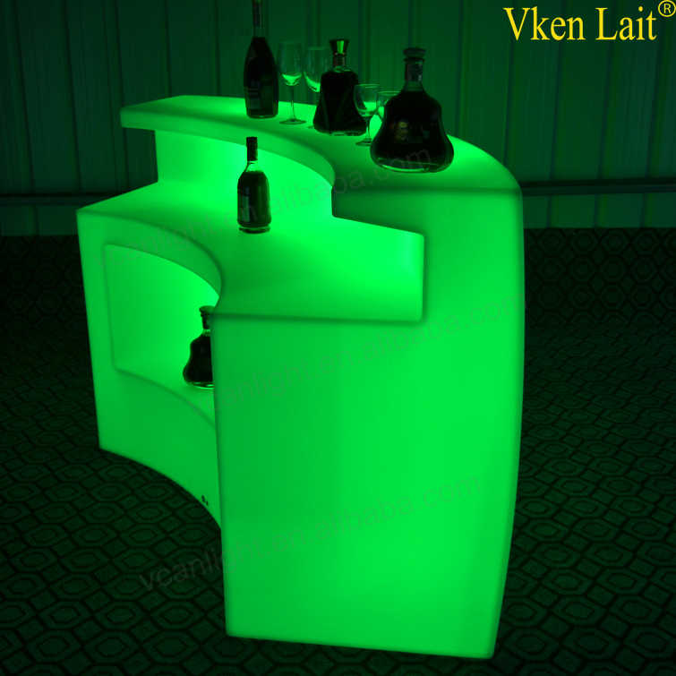 RGBW 16 colors remote control illuminated furniture for party