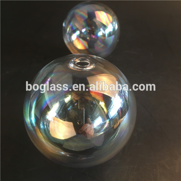 Clear glass ornaments from China factory