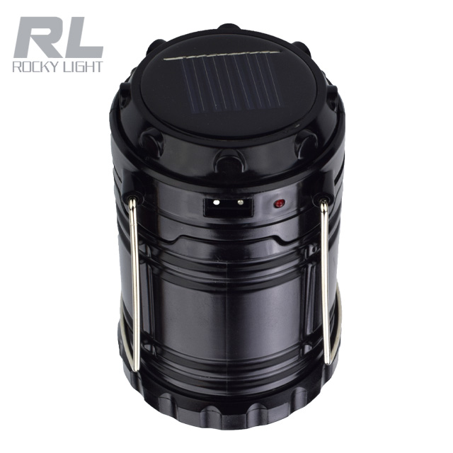 Indoor/outdoor solar lantern led Solar Camping Lantern light rechargeable emergency lights