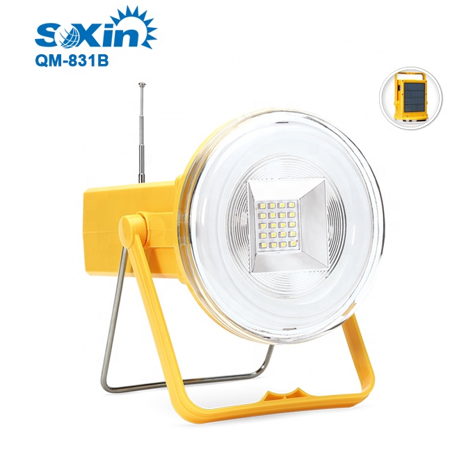 High brightness camping lantern solar panel light