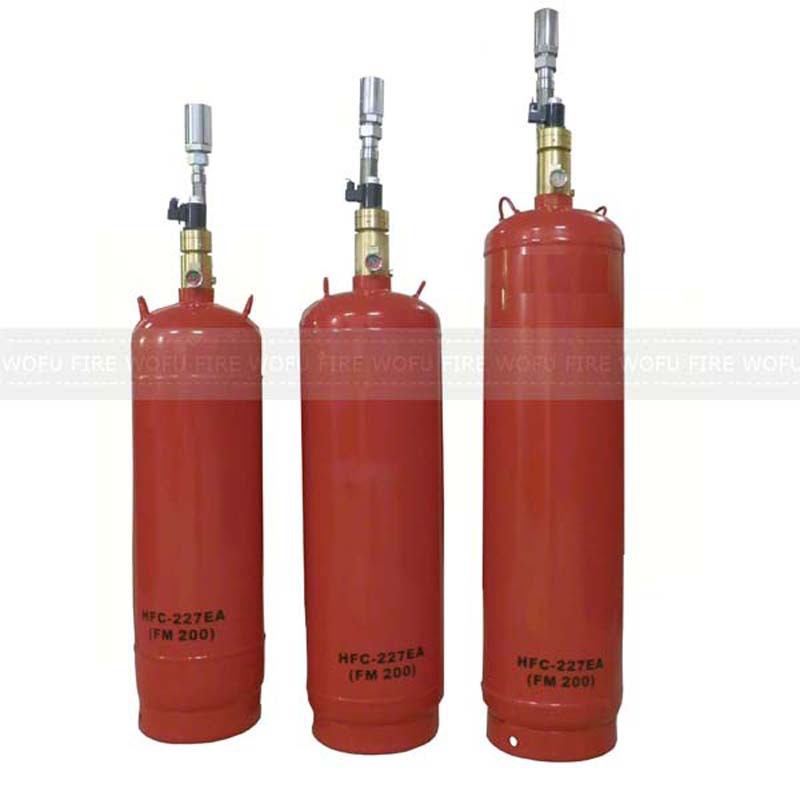 180LTR  HFC227EA FM200 cylincer fire suppression system