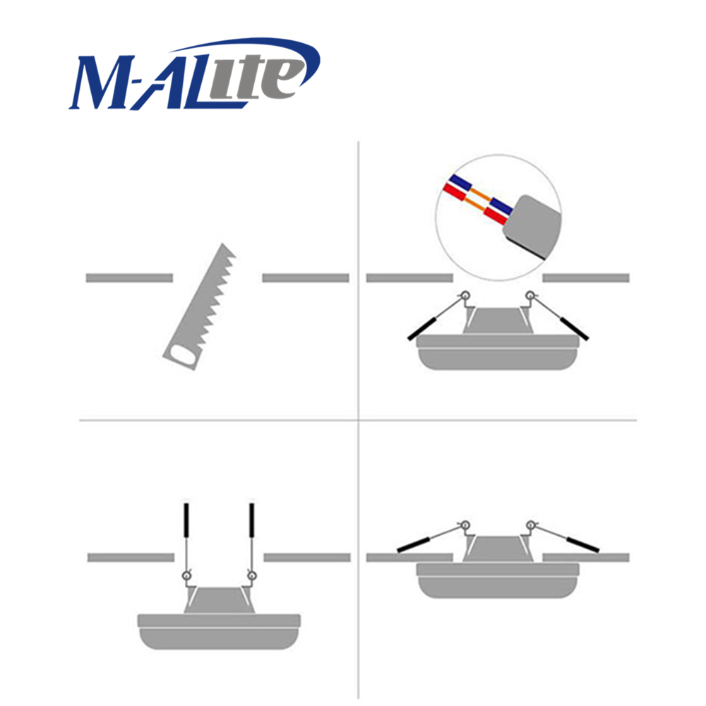 10w 20w 30 watt led downlight wide beam angle recessed for project