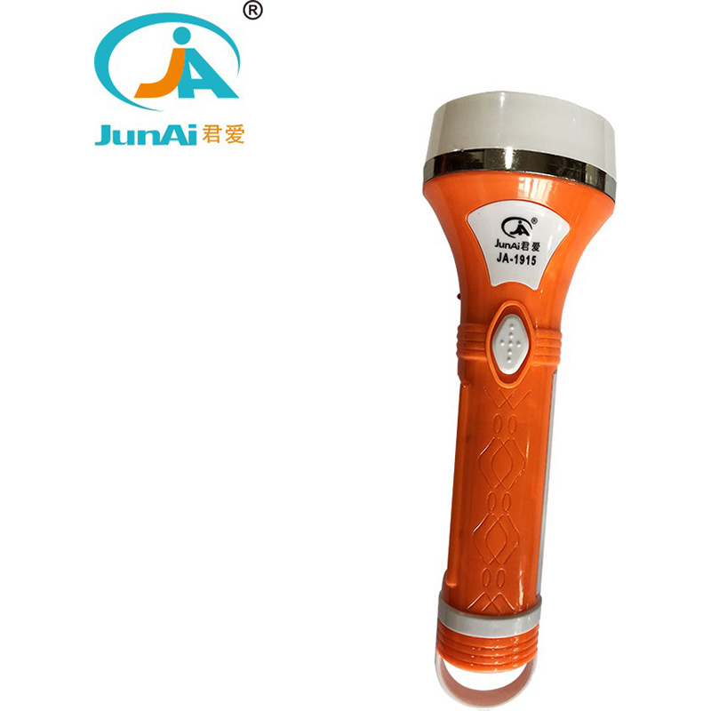 Solar led torch high power rechargeable  flashlight JA-1915