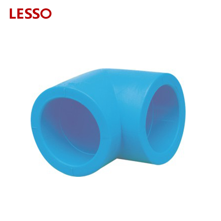 LESSO PE Pipe Fittings 90 degree elbow socket fusion hdpe pipe fittings 90 degree elbow