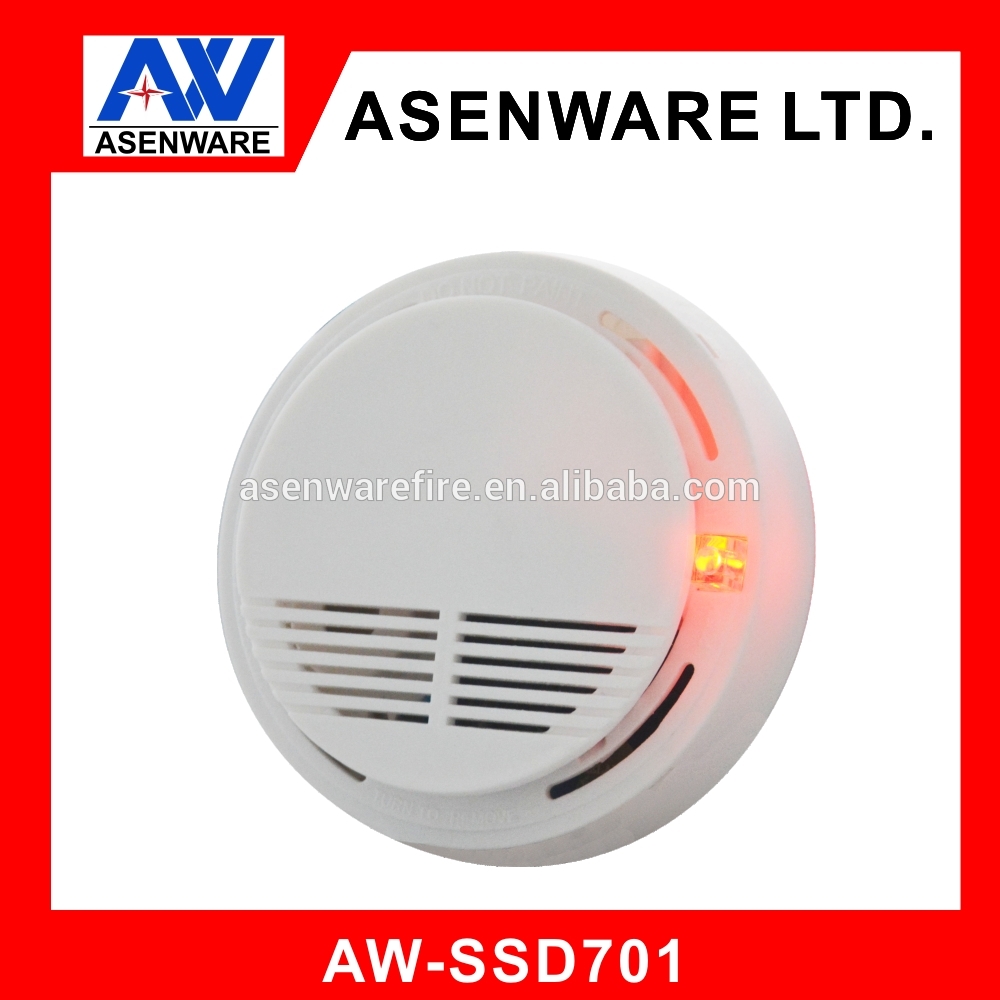 asenware portable model AW-SSD701 home security system gsm for independent smoke detector
