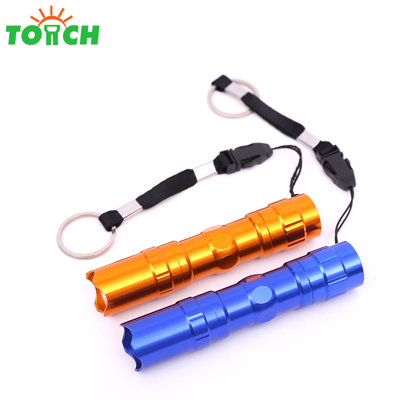 Customized LED light keychain gift promotional LED Flashlight