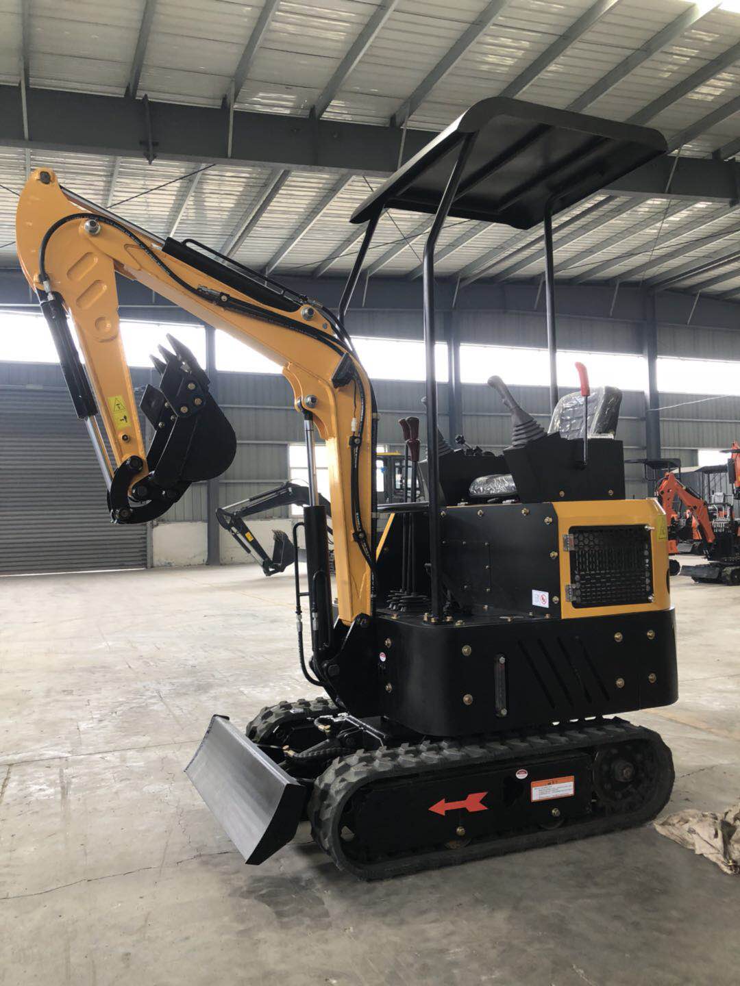 1.3ton China mini hydraulic  crawler excavator factory price