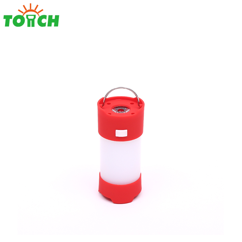 Multifunction led camping light mini red strobe lantern decorative for night