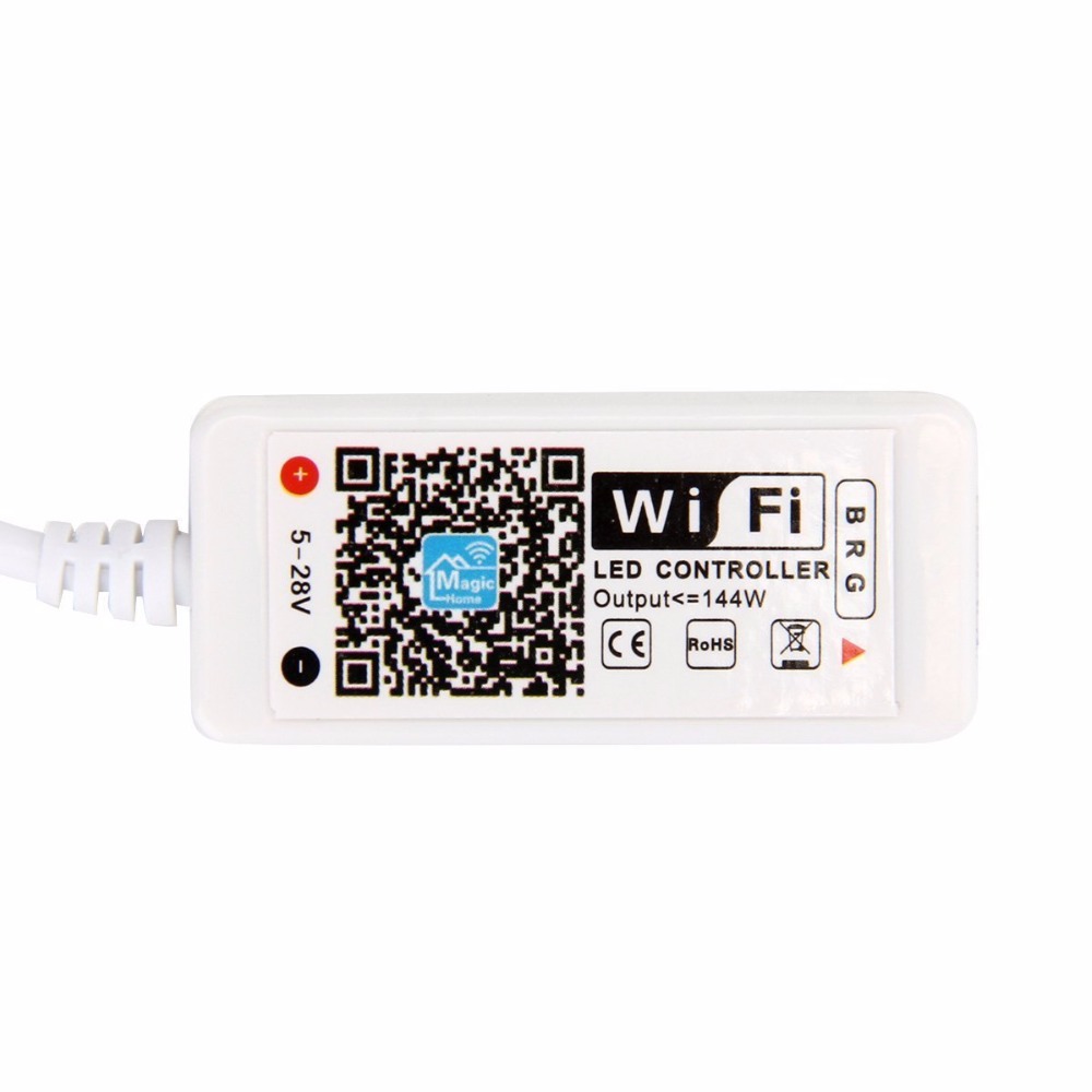 Hot sale Mini WiFi LED Smart Controller for RGB LED Strip Light suitable for smart phone with factory price