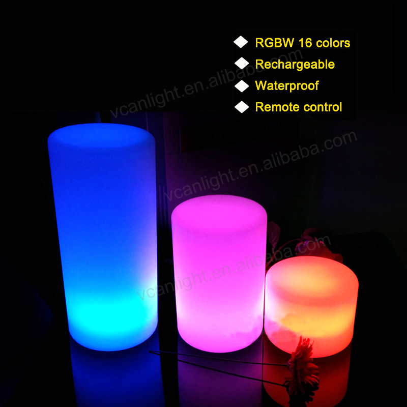 best quality led light colours change remote by control switch white red ect waterproof ip68 candle holder