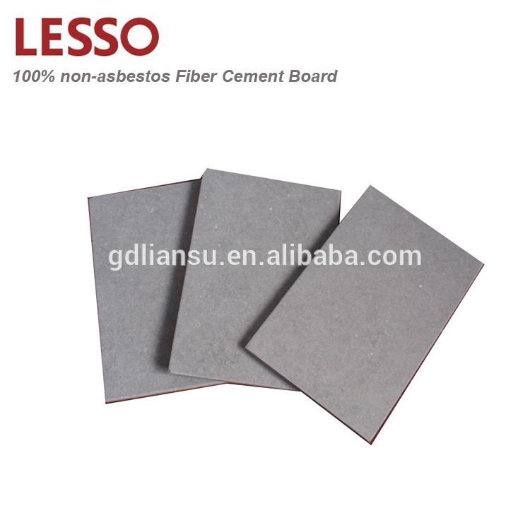 Fiber cement textured waterproof fireproof fiber cement board with CE cert.