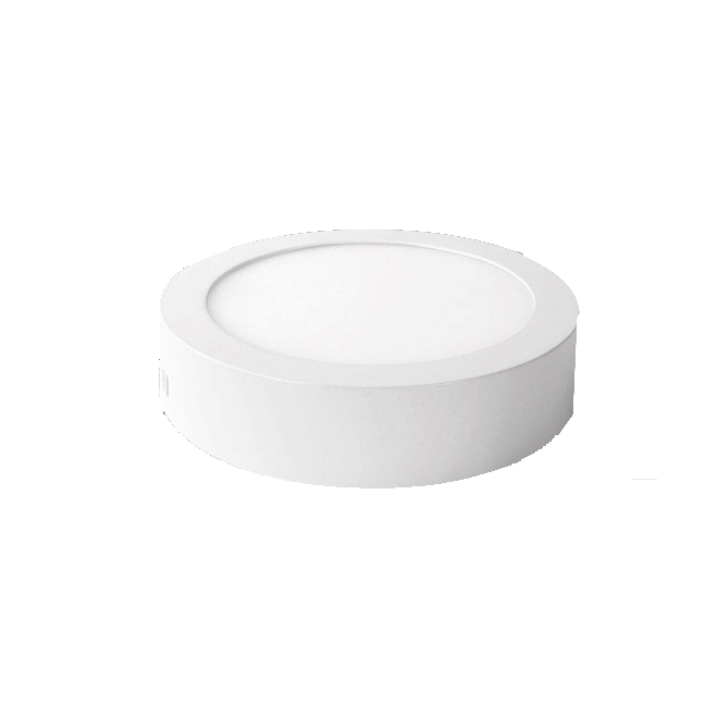 Good quality round aluminum body 6w led panel light