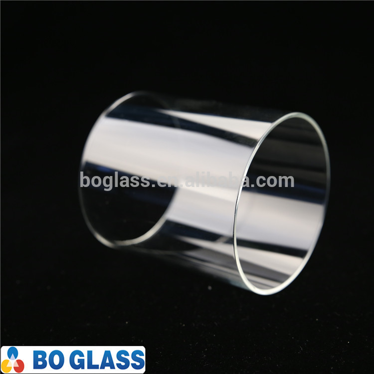 Large diameter borosilicate pyrex glass tube