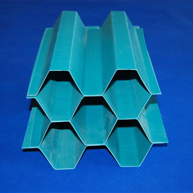 PVC Inclined lamella plates settler with UV protection for drinking water treatment