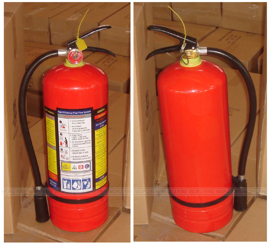 6KG ABC DRY CHEMICAL POWDER FIRE EXTINGUISHER