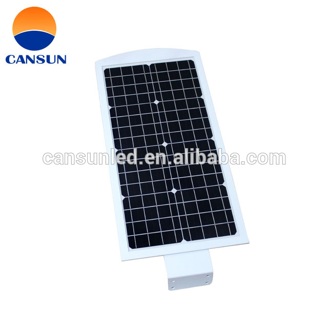 intelligent green energy panel 100w solar street light