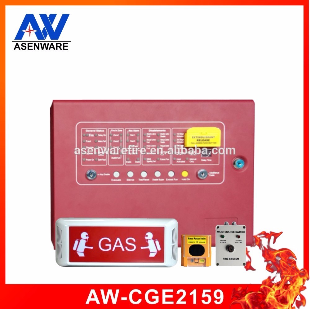 Factory manufacture clean agent fm200 fire fighting system