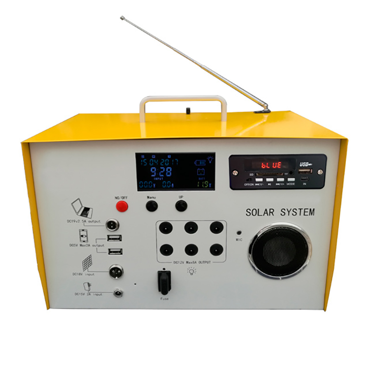 Useful portable home bluetooth solar power system