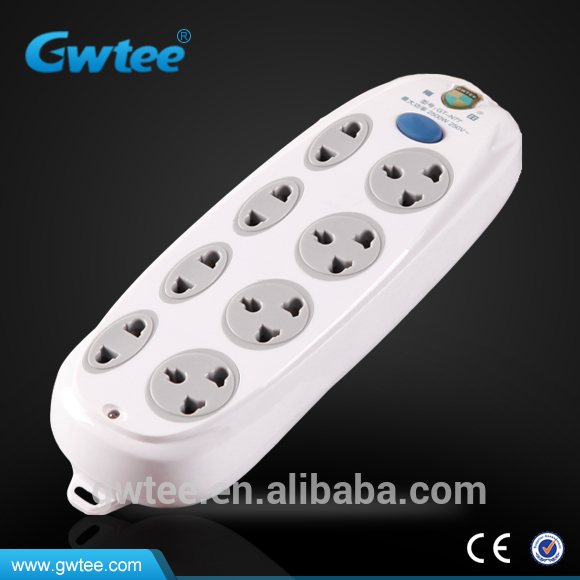 8 gang CCA power strip extension cord FXD-B11