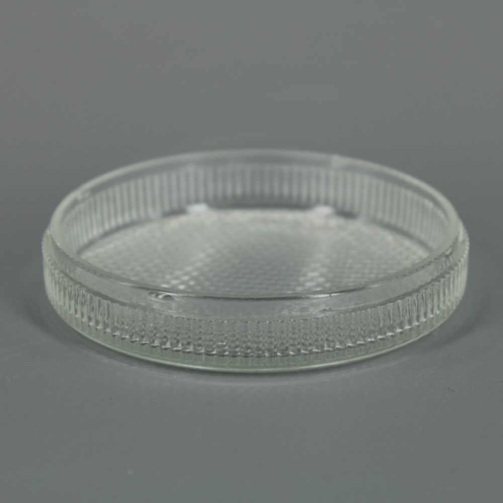 Wholesale pressed clear soda-lime glass lamp lens covers